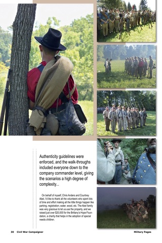 Civil War Campaigner - For the authentic living historian and reenactor screenshot 4