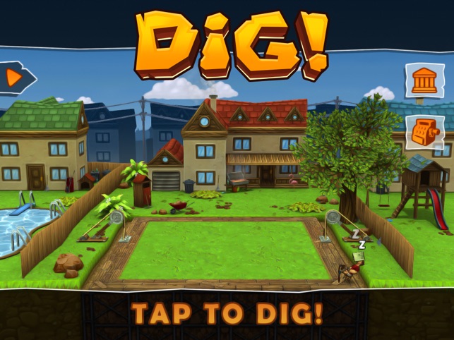 Dig Out! - Mineração tesouro na App Store