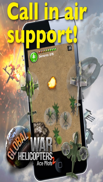 Ace Pilots - Global War Helicopter War Game - Free screenshot-4