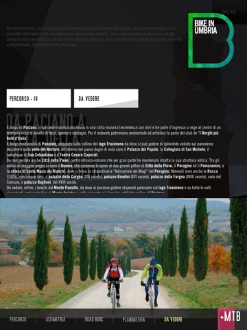 Bike in Umbria HD - UmbriaApp screenshot 3