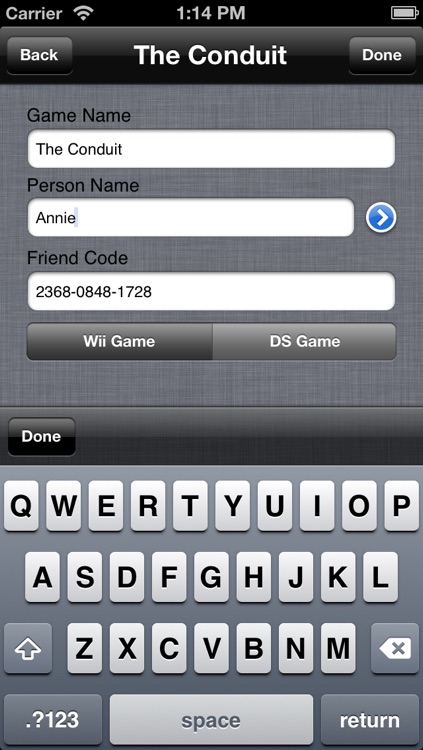 Friend Code & NNID Organizer screenshot-4