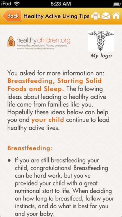 AAP Patient Education: HealthyGrowth screenshot-4