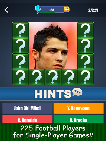 Guess the Football Player - Free Pics Quiz
