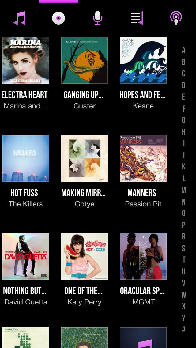 CarTunes Music Player screenshot1