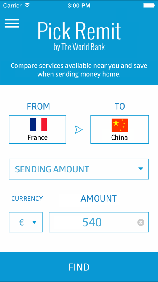 #1. Pick Remit (iOS) 由: The World Bank Group