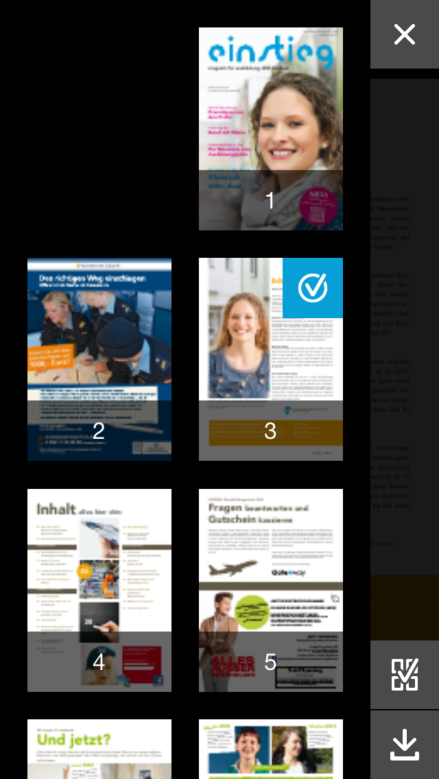 How to cancel & delete Einstieg – das Magazin für Studium, Ausbildung, Berufe und Bewerbung from iphone & ipad 3