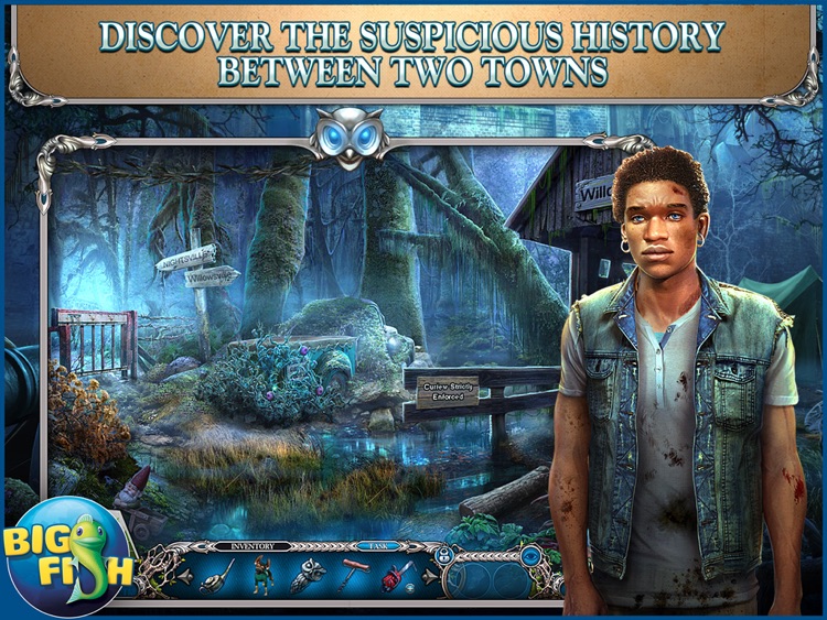 Mystery Trackers: Nightsville Horror HD - A Hidden Object Adventure (Full) screenshot-0