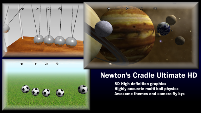 ‎Newton's Cradle Ultimate HD Screenshot