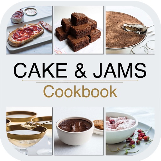 Cake and Jams Cookbook for iPad icon