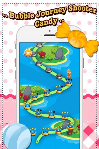 Bubble Journey Shooter Candy screenshot 2