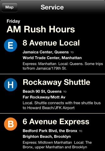 New York Subway Map by Dayou screenshot 3