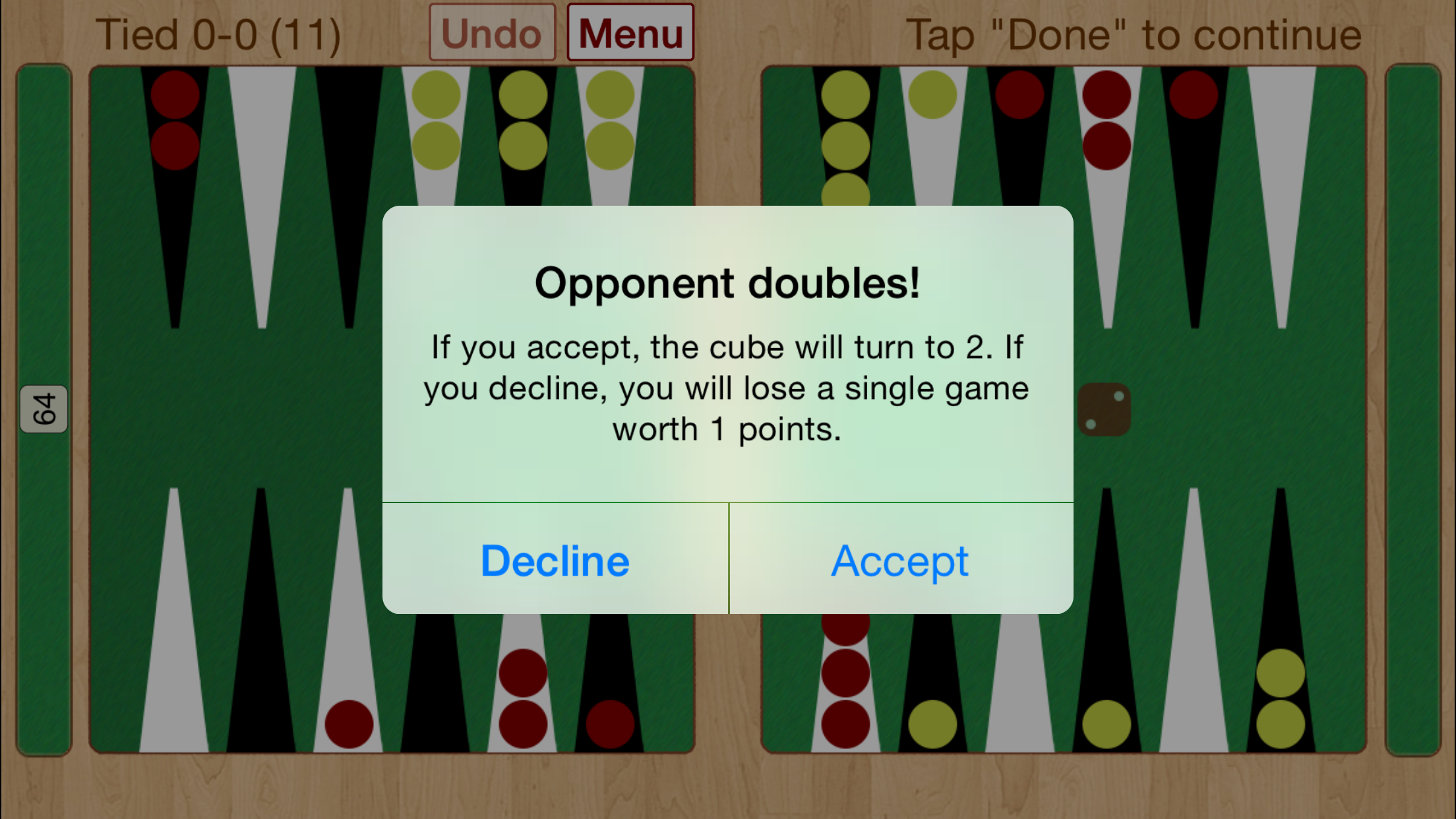 Fluid Backgammon screenshot 3