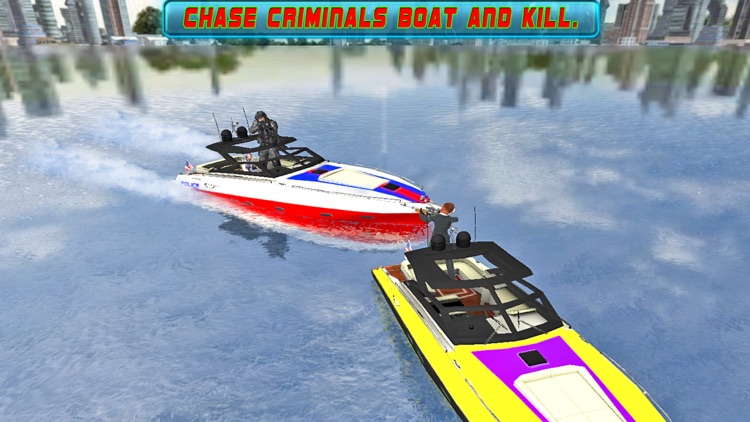 Boat Driving 3D: Crime Chase
