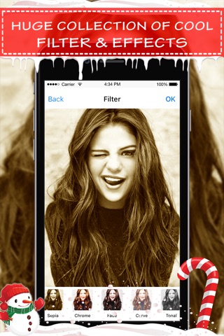 Christmas Greeting Cards Maker -  Merry Xmas Meme ideas & funniest Santa elf creator ! screenshot 2