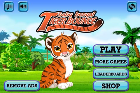 BabyBengal Tiger Bounce : A Happy Jungle Jump screenshot 2