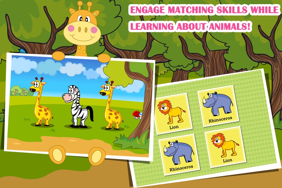 Animals Toddler Preschool FREE -  All in 1 Educational Puzzle Games for Kids screenshot 3