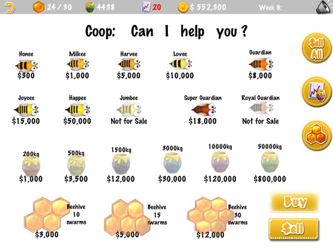 Bee Farming for iPad screenshot 4