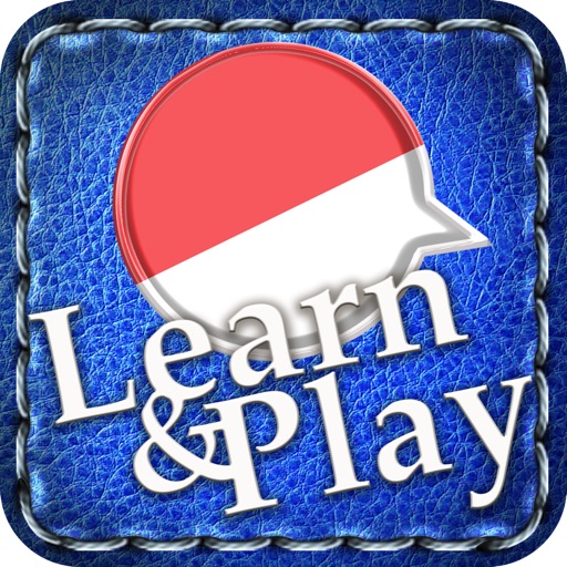 Learn&Play Indonesian ~easier & fun! This quick, powerful gaming method with attractive pictures is better than flashcards icon