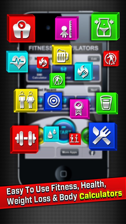9+ in 1 : Fitness Calculators Free screenshot-3