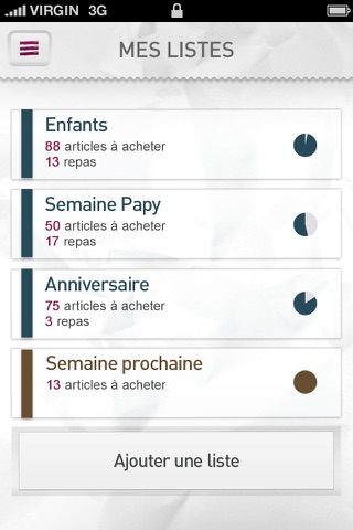 Mes courses par la Fabrique à menus screenshot 3