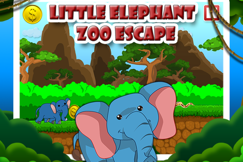 little Barney the Elephant zoo escape - Free running game screenshot 3