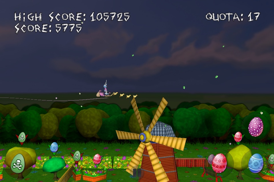 Easter Egg Run! Angry Bunny's Revenge! FREE screenshot 4