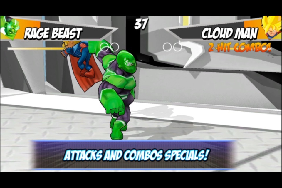 Superheros 2 Free fighting games screenshot 4