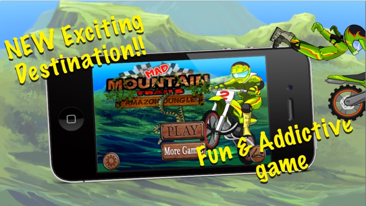 Amazon Bike Race - Mad Mountain Trails Multiplayer racing game