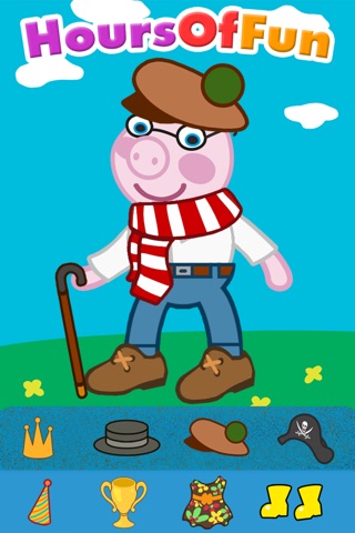 Happy Pig Family Party - Style and Design Fashion World Kids Game screenshot 2