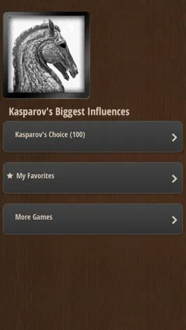 Game screenshot Kasparov's Choice: 100 Influential Chess Games mod apk