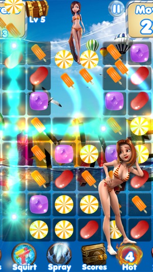 Beach Adventure Heroes - Crush gummy candy to save the Hawai(圖4)-速報App