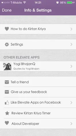 Game screenshot Kirtan Kriya Timer hack
