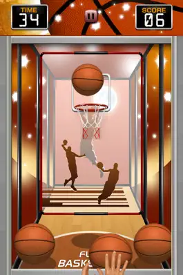 Game screenshot Flick Basketball Friends: Free Arcade Hoops apk