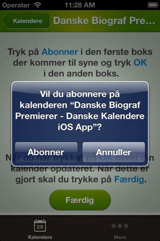 Danske Kalendere screenshot 3