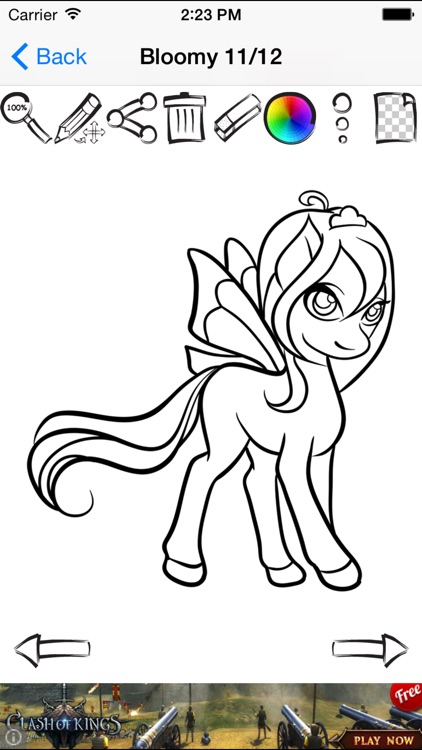 Drawing Fairy Pony screenshot-3
