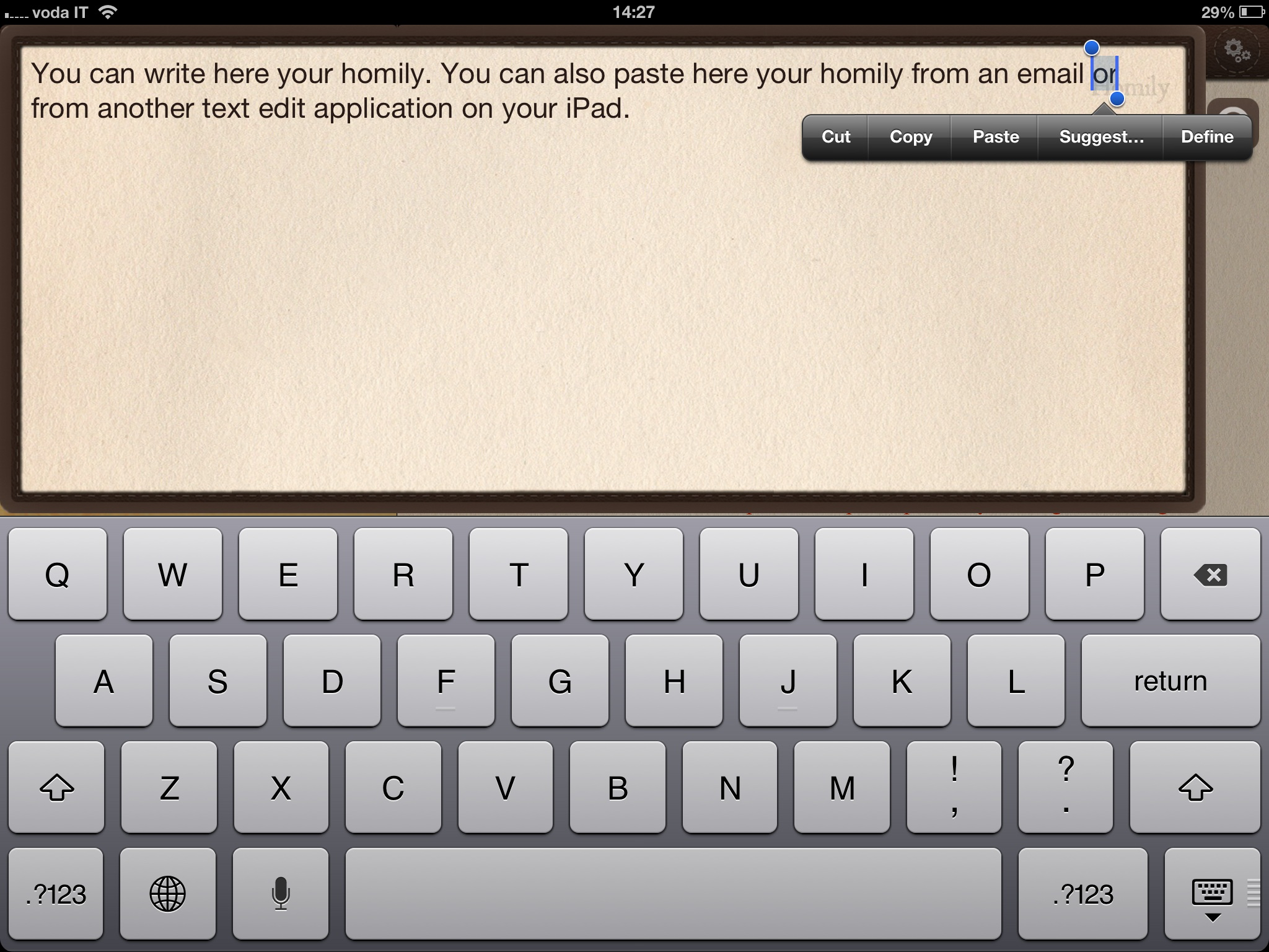 iBreviary Pro Terra Sancta HD screenshot 2