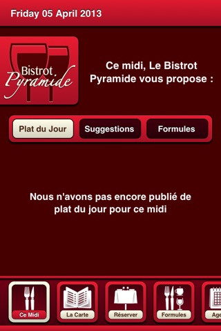 Bistrot Pyramide screenshot 2