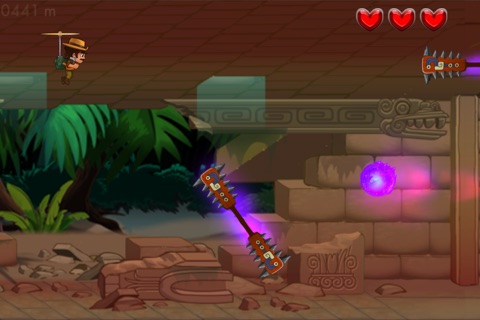 Brave Hero: The Amazing Run through the Despicable Tribal Temple Maze screenshot 2