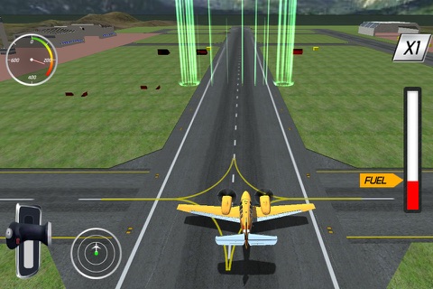 Perfect airplane flight simulation 3d Free screenshot 3