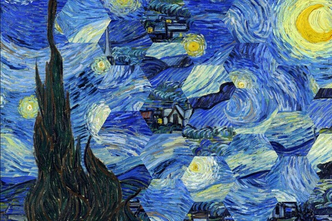 Puzzlix Van Gogh LITE screenshot 3