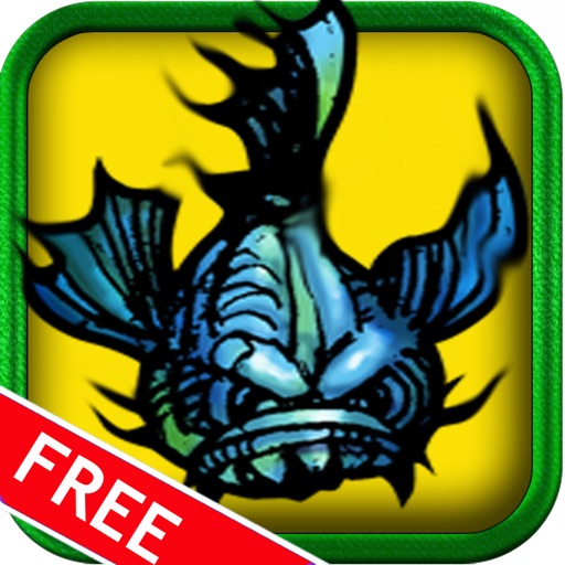 Fish Monsters Free: The scary ocean predators game Icon