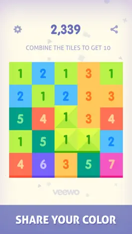 Game screenshot Just Get 10 - Simple fun sudoku puzzle lumosity game with new challenge mod apk