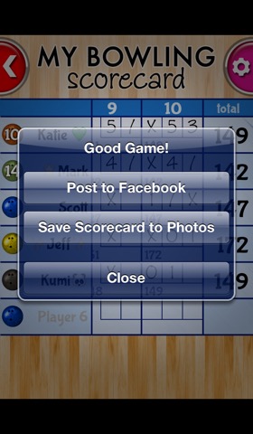 My Bowling Scorecardのおすすめ画像4