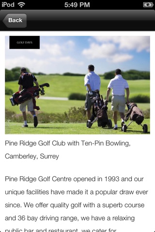 Pineridge GC screenshot 4