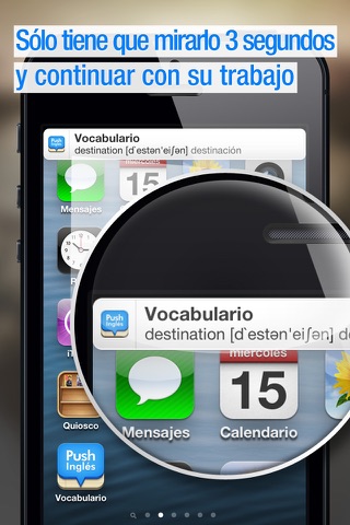 PUSH  Inglés <¡La mejor aplicación para aprender vocablos en inglés!> screenshot 2
