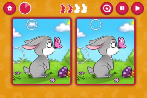 Easter Spot the Differences Lite screenshot 3