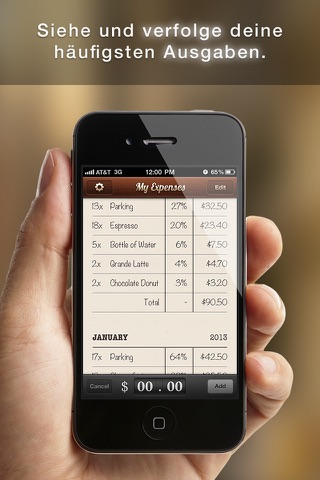Cents ~ Micro-Expense Tracking screenshot 3