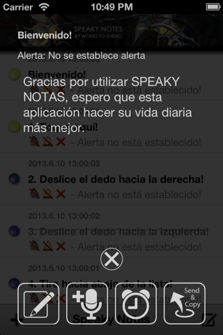 Speaky Notas screenshot 2