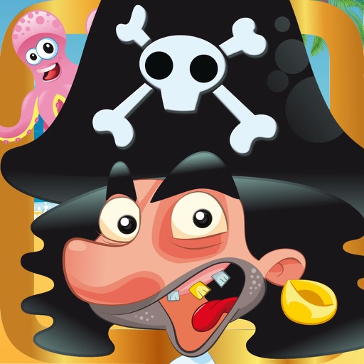 Caribbean Pirate - Octopus, Turtles, Mutant Crabs Finger Swipe Free Game icon