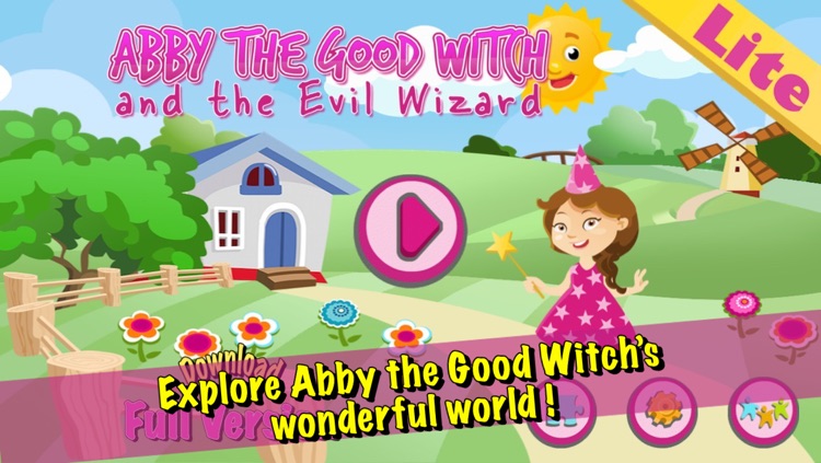 Abby the Good Witch and the evil wizard LITE